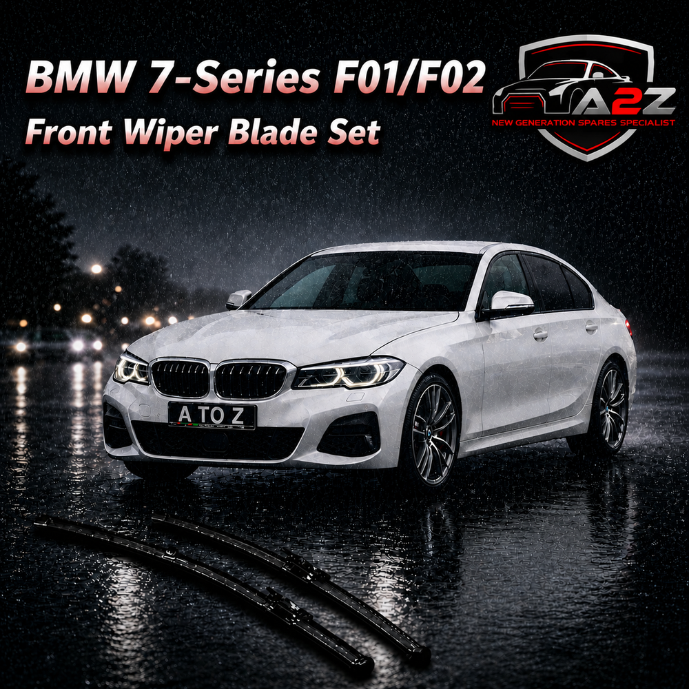 Front Wiper Blade Set (26'18 Inch) 61612458014 61612147361 61612147365 61612163749 61612163750 61612458006 Compatible with BMW 7-Series F01 F02 Tag No.104