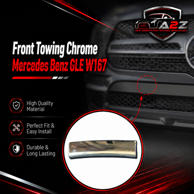 Front Towing Chrome A1678859310 Compatible With Mercedes Benz  GLE W167 Tag No.387