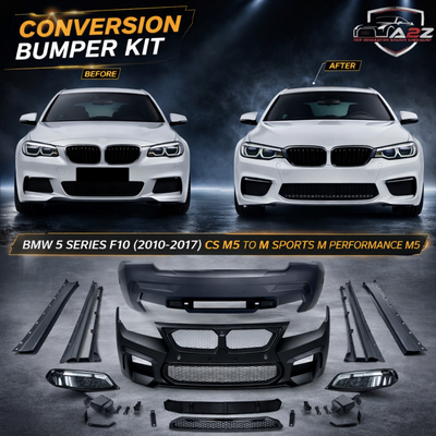 Complete Conversion Bumper Body Kit Compatible With BMW F10 To BMW M5 Style Upgrade | Shipping Cost Not Included