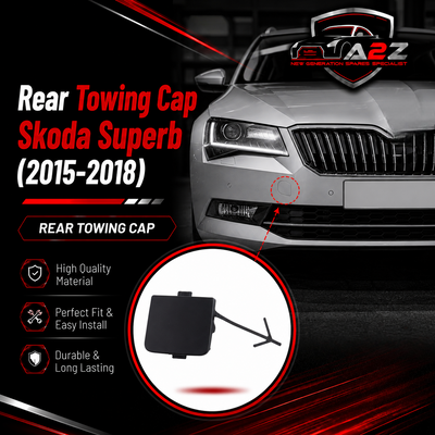 Rear Towing Cap 3V5807441 Compatible With Skoda Superb (2015-2018) Tag No.1004