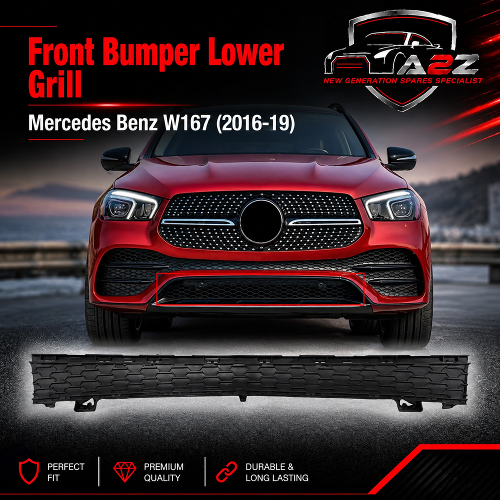 Front Bumper Lower Grill 1678858005 Compatible With Mercedes Benz W167 GLE (2016-19) Tag No.378
