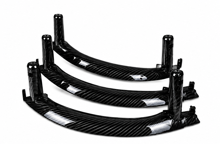 Inner Pull Handle (3PCS) (Carbon fiber) Compatible With BMW F15 X5 2014-2018  F16 X6 2014-2019