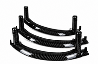 Inner Pull Handle (3PCS) (Carbon fiber) Compatible With BMW F15 X5 2014-2018  F16 X6 2014-2019