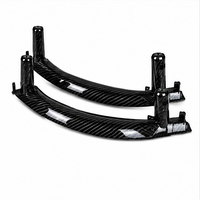 Inner Pull Handle (3PCS) (Carbon fiber) Compatible With BMW F15 X5 2014-2018  F16 X6 2014-2019