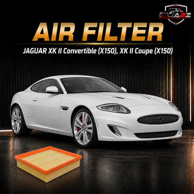 Air Filter 6W83-9601 & LX2671 Compatible With JAGUAR XK II Convertible (X150), XK II Coupe (X150) Tag.353