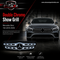 Double Chrome Show Grill Compatible With Mercedes Benz (156-GLA) (2016-2020) Tag No.126