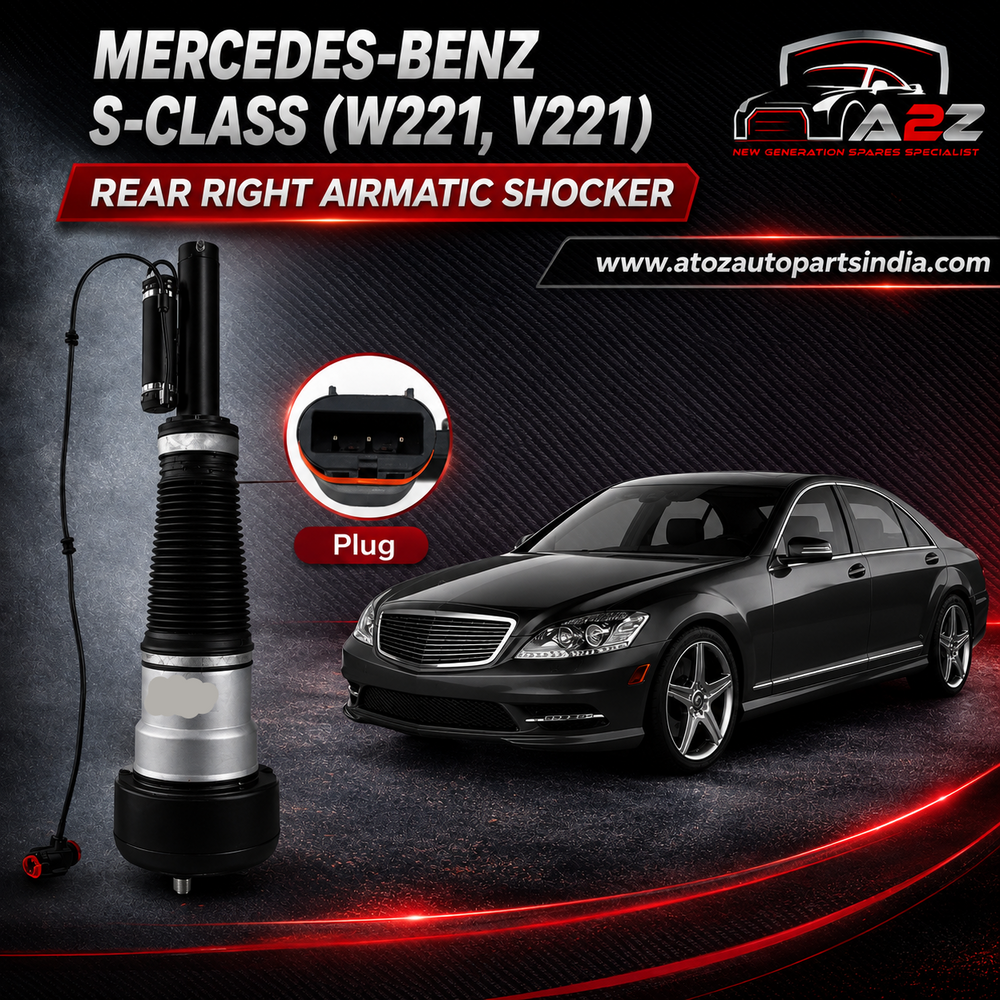 Rear Right Air Suspension Shock Absorber Strut 2213205613 2213201338 2213201438 Compatible With MERCEDES-BENZ S-CLASS (W221, V221)