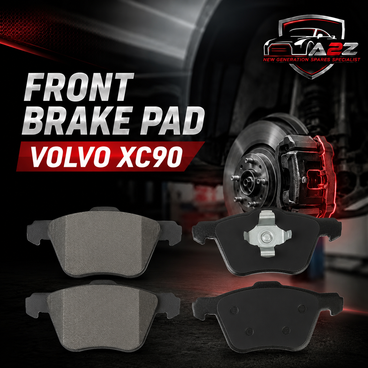 Front Brake Pad  30793265 Compatible With VOLVO XC90