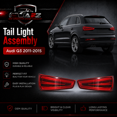 Rear Tail Light Assembly Left 8U0945093A & Right 8U0945094A Compatible With Audi Q3 2011-2015 Tag No.154