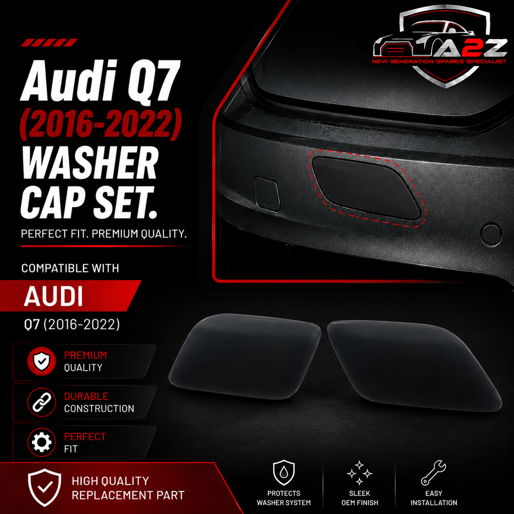 Audi Q7 (2016-2022) Washer Cap Set. 4M0807754 = R.H, 4M0807753 = L.H. Tag 115.