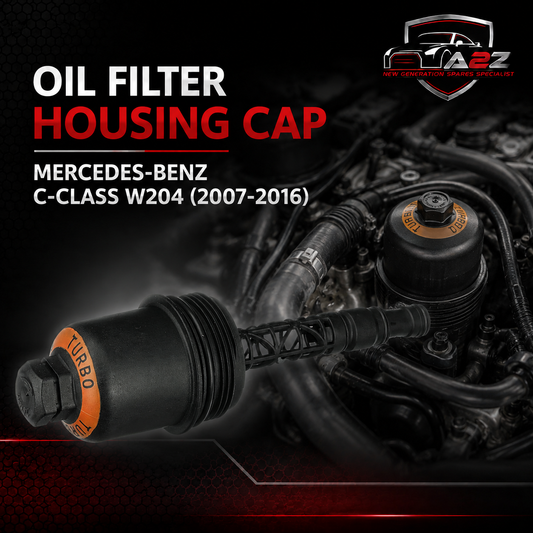 Oil Filter Housing Cap 2711800338 A2711800338 Compatible With MERCEDES-BENZ C-CLASS (W204) & E-CLASS (W212)