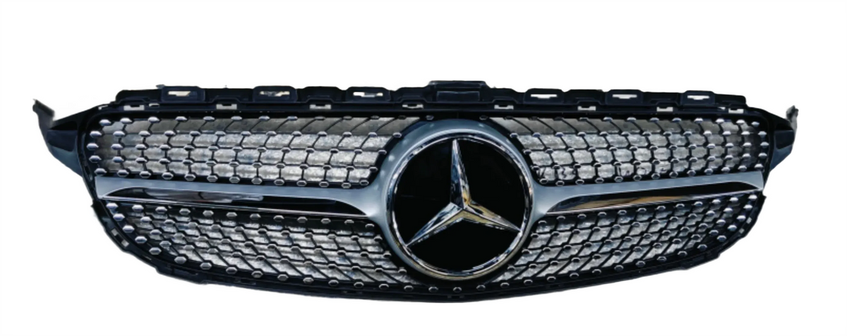 Show Grill Without Camera Hole 2058880023 Compatible With Mercedes-Benz C-CLASS W205 (2015-2021) Tag No.66