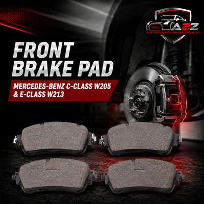 Front Brake Pad A0004208700 2203102 P050118 Compatible With MERCEDES-BENZ C-CLASS W205 & E-CLASS W213