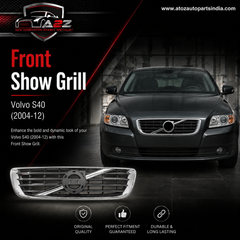 Front Show Grill 31290532 Compatible With Volvo S40 (2004-12)