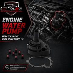 Engine Water Pump 2128350164  A2128350164 Compatible With Mercedes Benz W212 W222