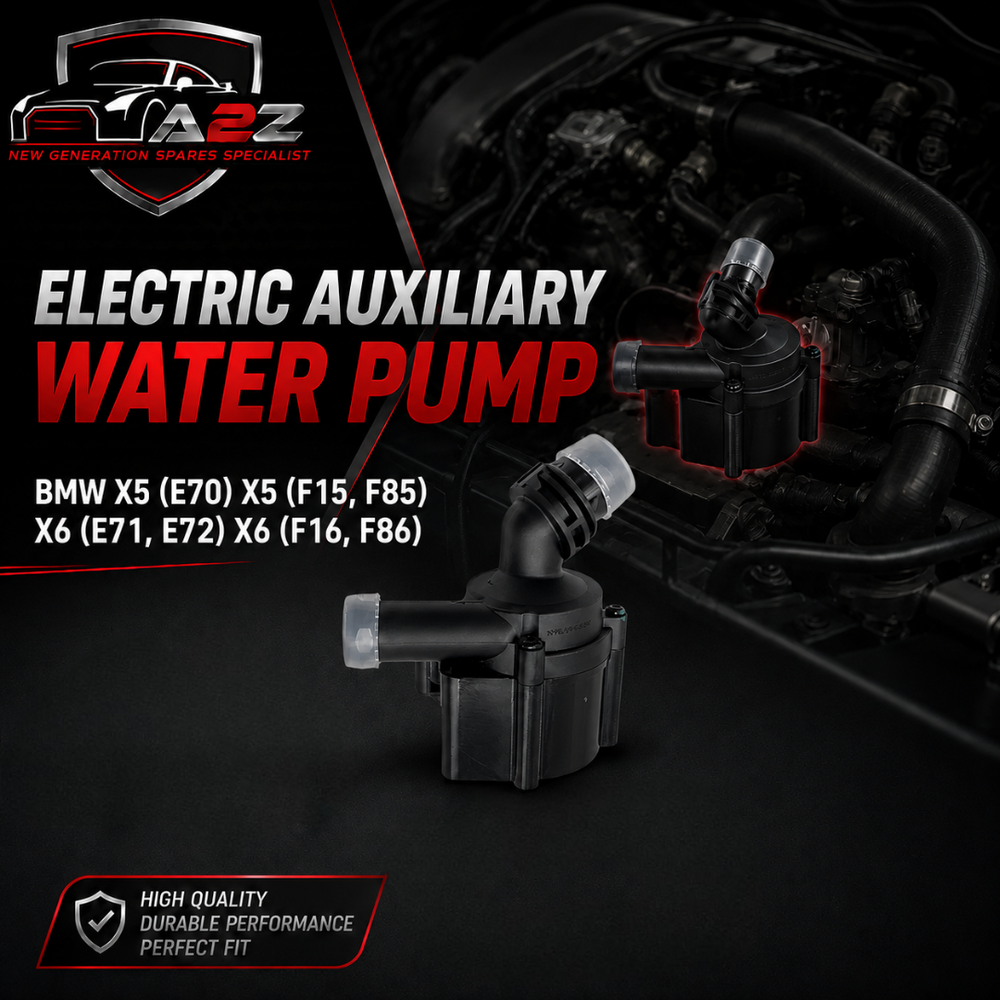 Electric Auxiliary Water Pump 64119130387 64119130413 64119230232 64119230233 Compatible With BMW X5 (E70) X5 (F15, F85) X6 (E71, E72) X6 (F16, F86)