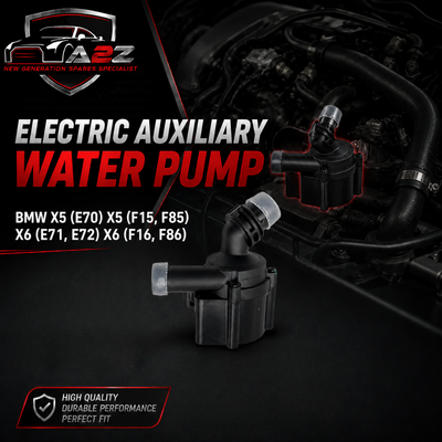 Electric Auxiliary Water Pump 64119130387 64119130413 64119230232 64119230233 Compatible With BMW X5 (E70) X5 (F15, F85) X6 (E71, E72) X6 (F16, F86)