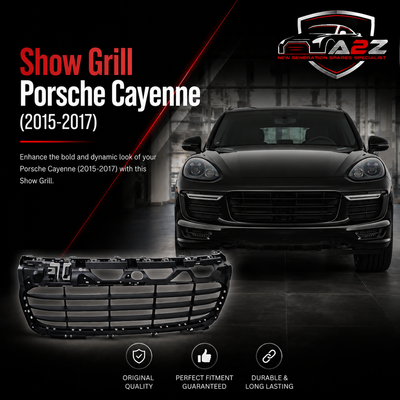 Show Grill 95850568302 Compatible With Porsche Cayenne (2015-2017) Tag No.3