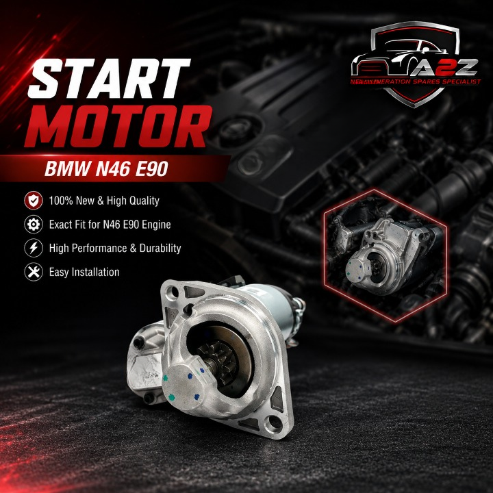 Start Motor 12417526239 Compatible With BMW N46 E90