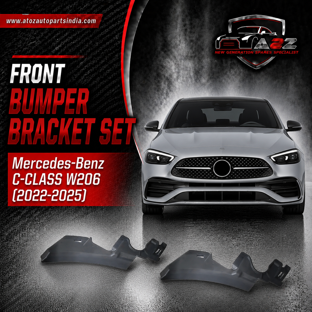 Front Bumper Bracket Left 2068856504 & Right 2068856604 Compatible With Mercedes-Benz C-CLASS W206 (2022-2025) Tag No.807