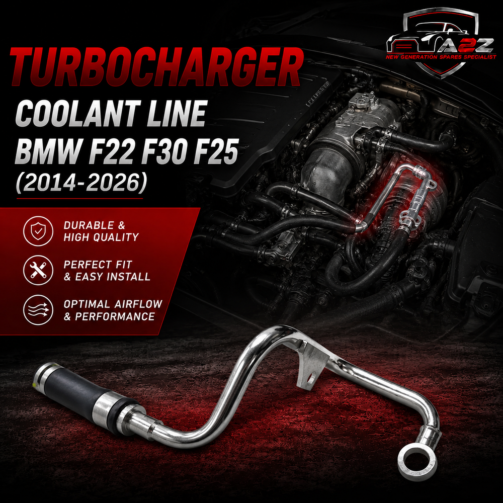 Turbocharger Coolant Line 11538629971 Compatible With BMW F22 F30 F25