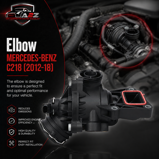 Elbow (Thermostat) 2762000515 2762000015 2762000115 Compatible With MERCEDES-BENZ CLS C218 For Tag-E-22