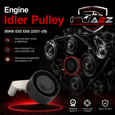 Engine Idler Pulley 11287515280 Compatible With BMW E65 E66