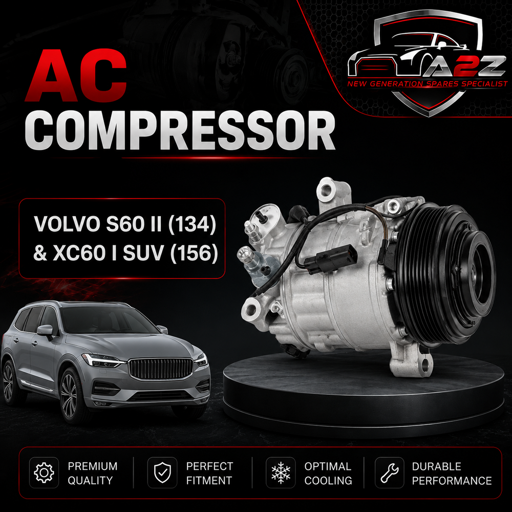 AC Compressor 31449067 36010449 36011415 Compatible With VOLVO S60 II (134) & XC60 I SUV (156)