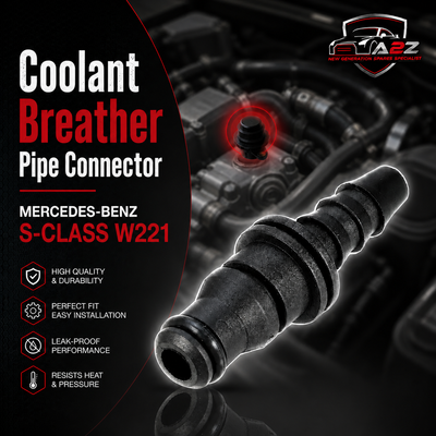 Coolant Breather Pipe Connector 0039970689 For MERCEDES-BENZ S-CLASS W221 Tag-E-13