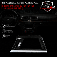 RHD Front Right Ac Vent Grille Panel Outer Frame  Model  A11 51459318070 Compatible With BMW 3/4 Series 30 F31 F34 F35 32 F33 F36 F82 F83