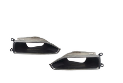 Rear Exhaust Pipe With Chrome Left 51127478353 & Right 51127478354 Compatible With BMW 7 SERIES (G12) LCI ((2020-2022)