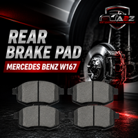 Rear Brake Pad Set 0004205202 Compatible With Mercedes Benz W167