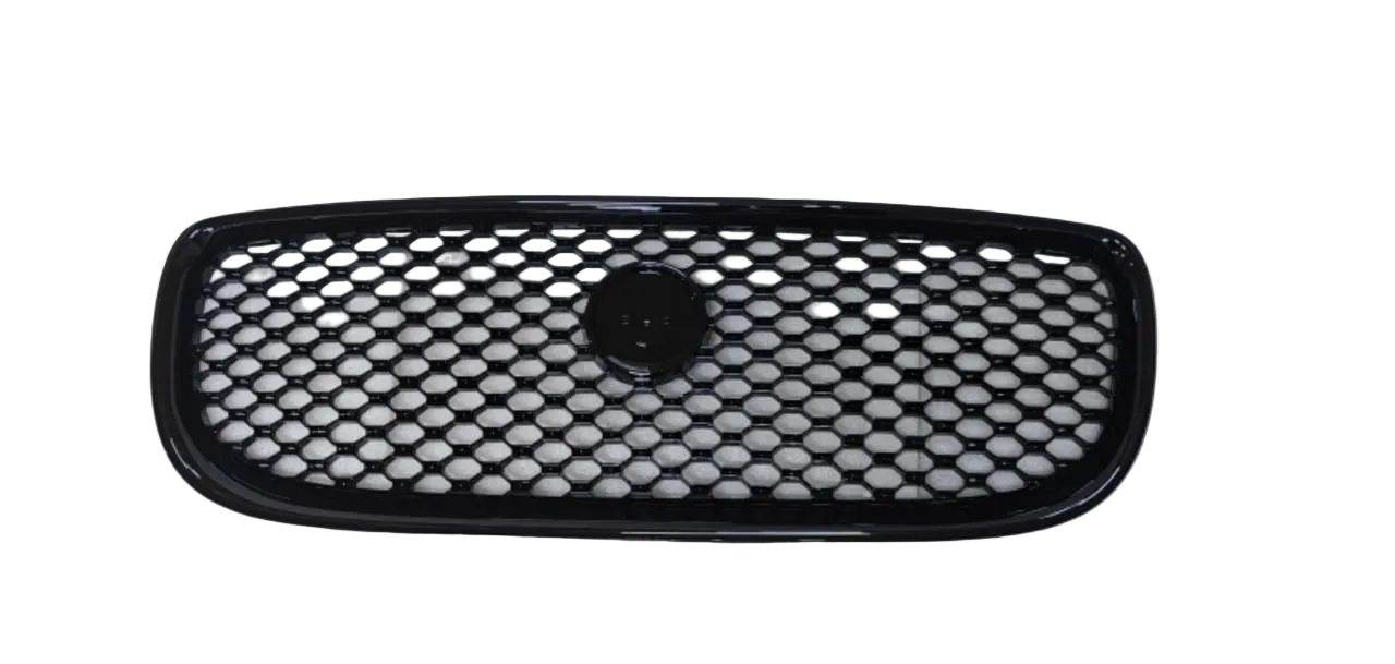 Glossy Black Show Grill T4N5870 Compatible With Jaguar XE (2015-2019) Tag No.62