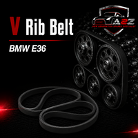 V-ribbed drive Belt 11281401157 Compatible With BMW E36