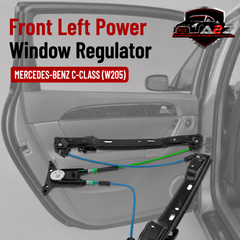 Front Left Power Window Regulator Without Plate 2057209111 2057204923 2537206303 A2057204923 A2537206303 Compatible with MERCEDES-BENZ C-CLASS (W205)