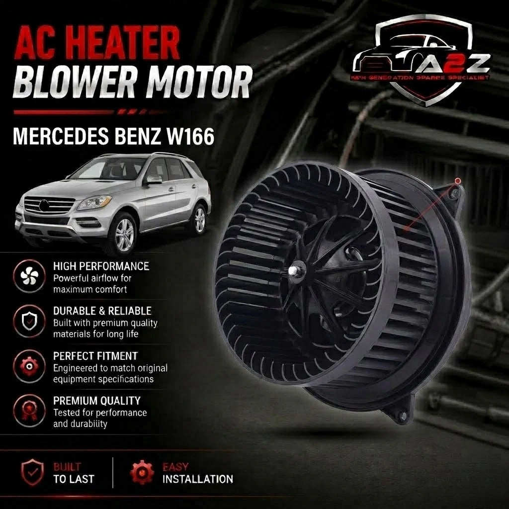 Blower Motor 1648350007 Compatible With Mercedes Benz W166