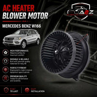 Blower Motor 1648350007 Compatible With Mercedes Benz W166