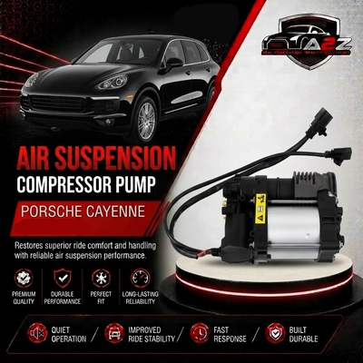 Air Suspension Compressor Pump 7P0616006H 7P0616006E 7P0698007A 7P0698007B Compatible With PORSCHE CAYENNE