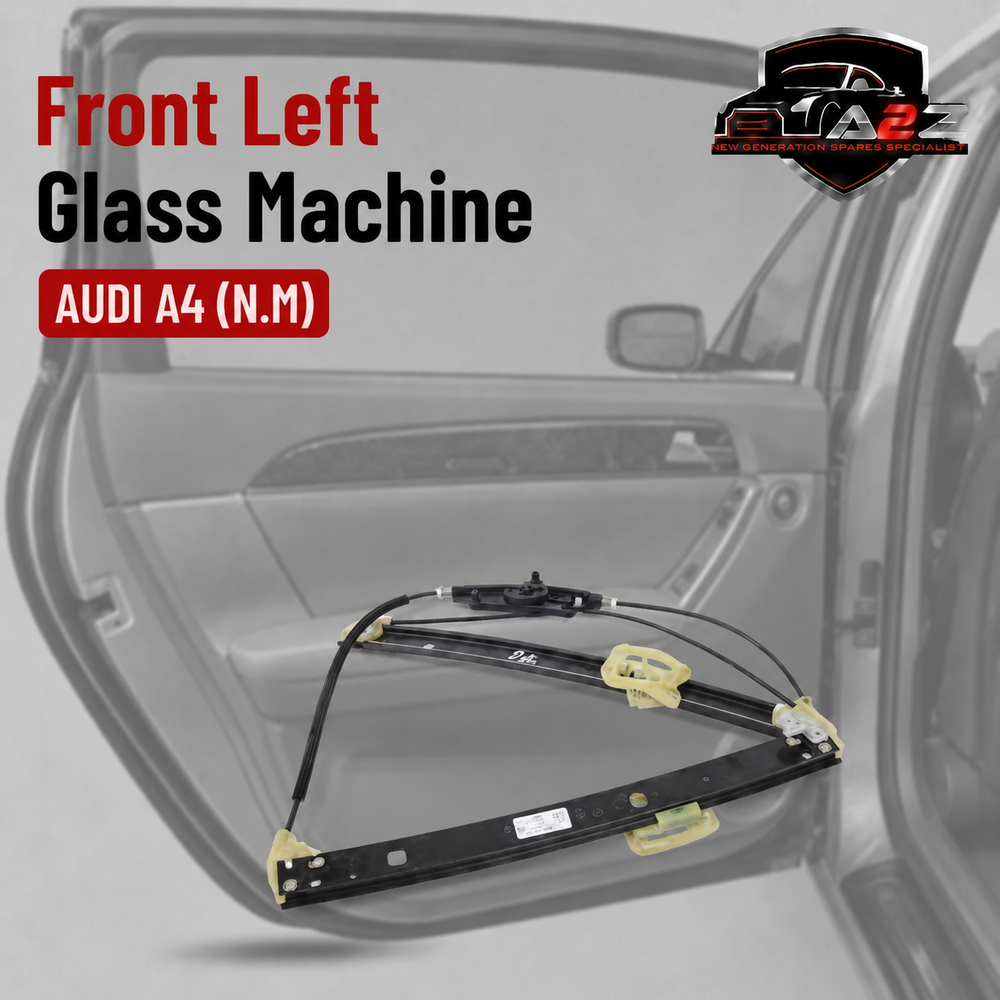 Front Left Glass Machine 8W0837461 Compatible With AUDI A4 (N.M)