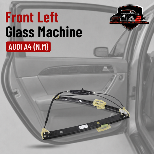 Front Left Glass Machine 8W0837461 Compatible With AUDI A4 (N.M)