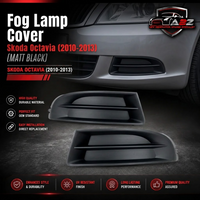 Fog Lamp Cover Set Left 1Z0807367B9B9 & Right 1Z0807368B9B9 Compatible With Skoda Octavia (2010-2013) Tag No.1191