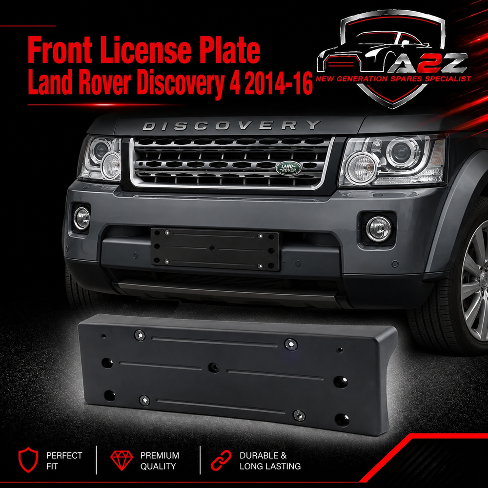 Front License Plate LR048596 Compatible With Land Rover Discovery 4 2014-16