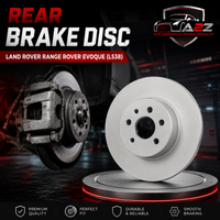 Rear Brake Disc Set LR027123 Compatible With LAND ROVER RANGE ROVER EVOQUE (L538)