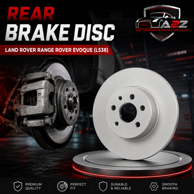 Rear Brake Disc Set LR027123 Compatible With LAND ROVER RANGE ROVER EVOQUE (L538)