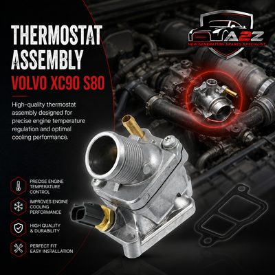Thermostat Assembly 31293698 30650469 30777476 Compatible With VOLVO XC90 & S80 Tag No.126