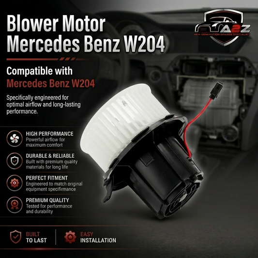 Blower Motor 2048200208 Compatible With Mercedes Benz W204