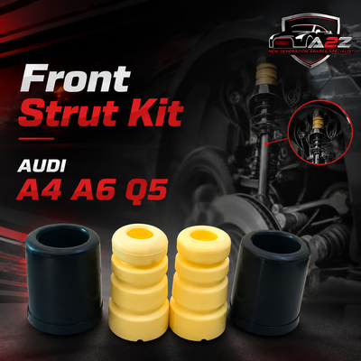 Front Strut Kit (Buffer & Boot ) 8K0412137A & 8K0412131E Compatible With AUDI A4 A6 Q5