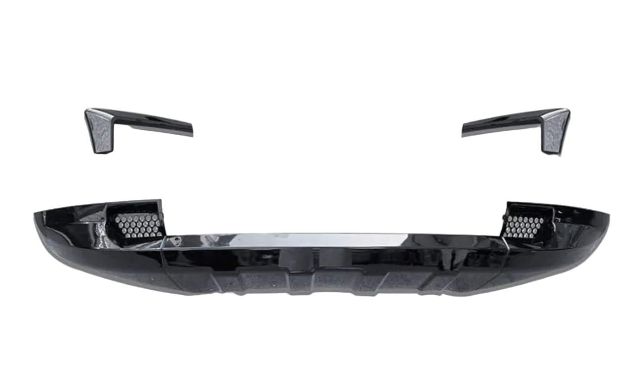 Front Bumper Lip (Set of 3) Compatible With Land Rover Defender L633 (2020-2024)