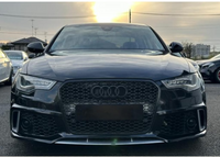 RS6 Full Black Honeycomb Show Grill Compatible With Audi A6 C7(2012-15) Tag No.54