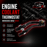 Engine Coolant Thermostat 1322000015 Compatible With Mercedes Benz W451